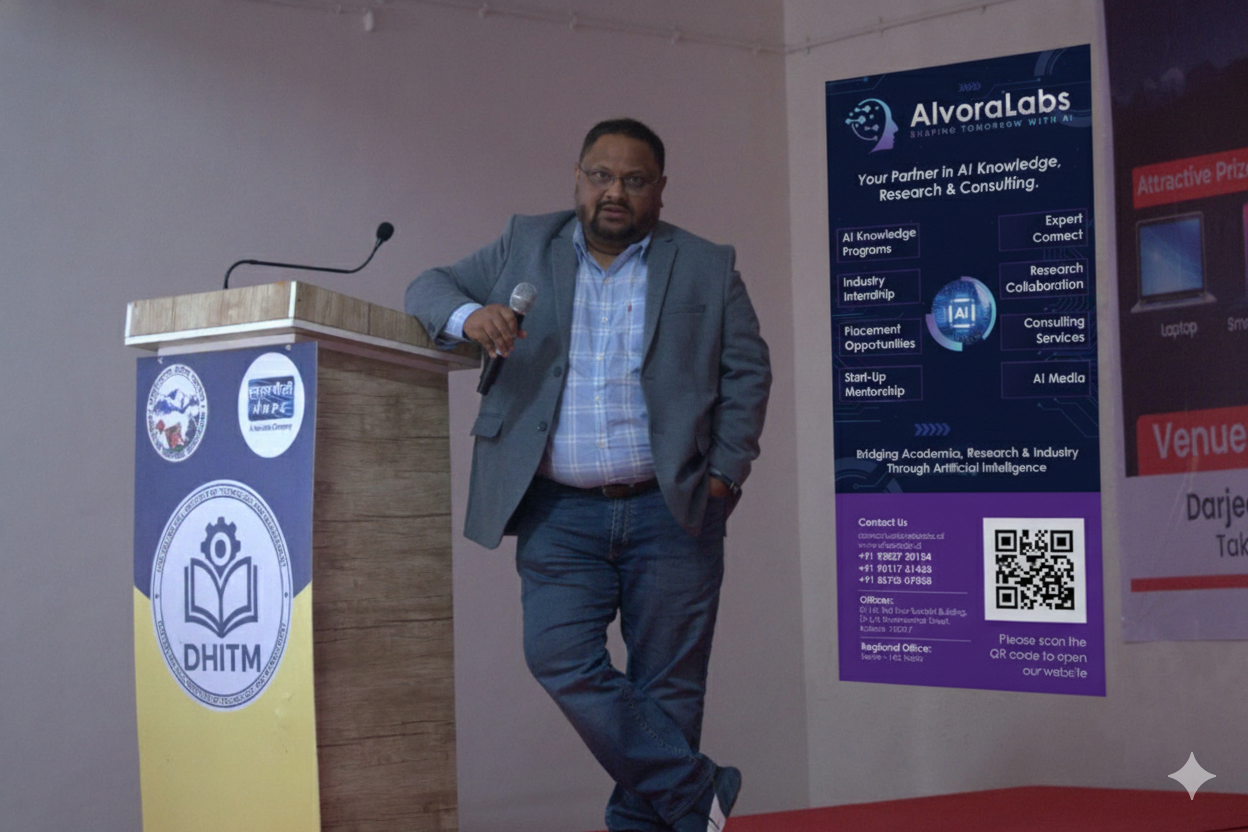 AIvoraLabs Conducts AIML Industry Awareness Seminar at Darjeeling Hill Institute of Technology & Management