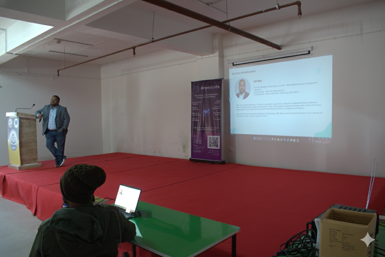 AIvoraLabs Conducts AIML Industry Awareness Seminar at Darjeeling Hill Institute of Technology & Management